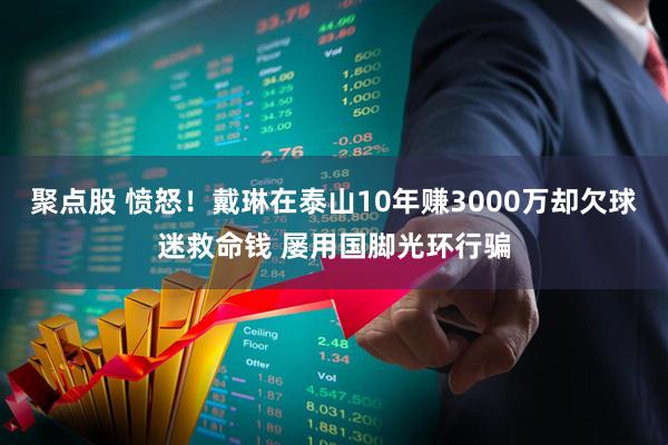 聚点股 愤怒！戴琳在泰山10年赚3000万却欠球迷救命钱 屡用国脚光环行骗
